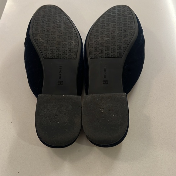 Birdies mules - Navy velvet - size 10 - Picture 2 of 2